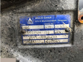 Ακραξόνιο FENDT