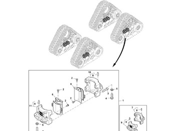 Ανταλλακτικά συστήματος κύλισης JOHN DEERE