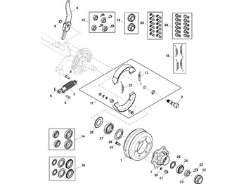 Σιαγόνες φρένων JOHN DEERE