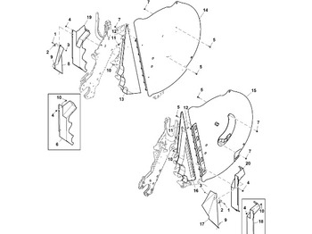 Αμάξωμα και εξωτερικό JOHN DEERE