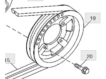 Περιστροφική πλάκα JOHN DEERE