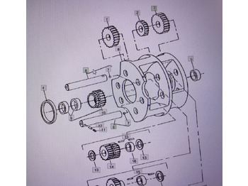 Μετάδοσης κίνησης JOHN DEERE