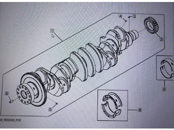Στροφαλοφόρος JOHN DEERE