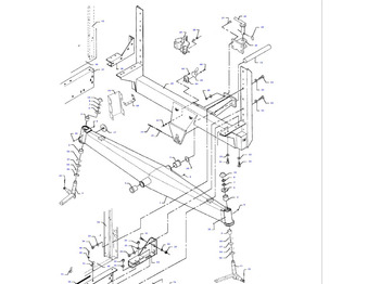 Πίσω άξονας MASSEY FERGUSON
