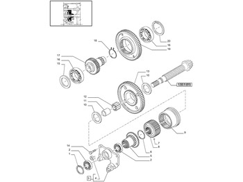 Μετάδοσης κίνησης NEW HOLLAND