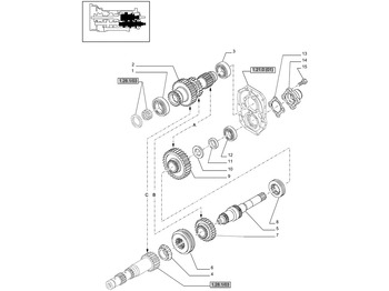 Κιβώτιο ταχυτήτων και ανταλλακτικά NEW HOLLAND