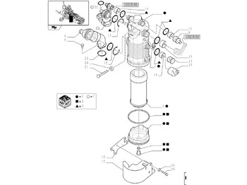 Φίλτρο υδραυλικού NEW HOLLAND