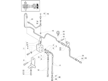 Βαλβίδα φρένων NEW HOLLAND