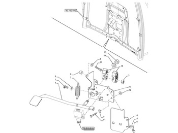 Πετάλι NEW HOLLAND