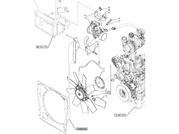 Σύστημα ψύξης NEW HOLLAND