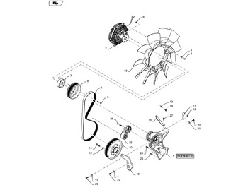 Σύστημα ψύξης NEW HOLLAND