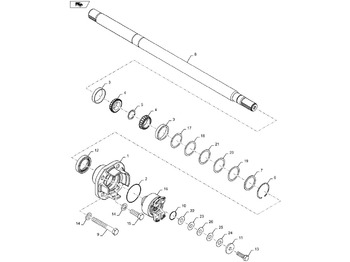 Μετάδοσης κίνησης NEW HOLLAND