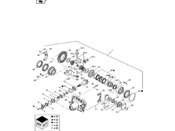 Διαφορικό NEW HOLLAND