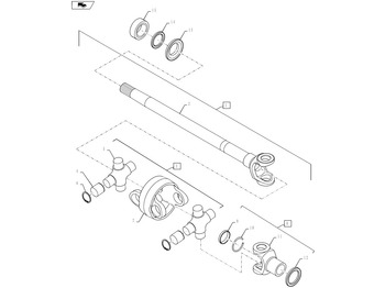 Μετάδοσης κίνησης NEW HOLLAND