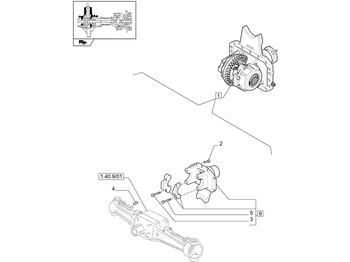 Διαφορικό NEW HOLLAND