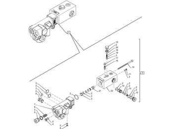Βαλβίδα φρένων NEW HOLLAND