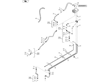 Βαλβίδα φρένων NEW HOLLAND