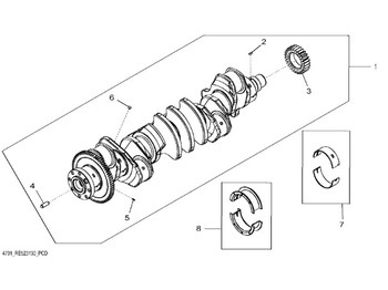 Στροφαλοφόρος JOHN DEERE