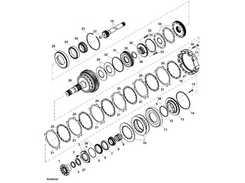 Κιβώτιο ταχυτήτων και ανταλλακτικά JOHN DEERE