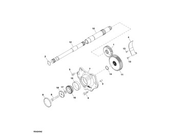 Κιβώτιο ταχυτήτων και ανταλλακτικά JOHN DEERE
