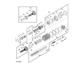 Κιβώτιο ταχυτήτων και ανταλλακτικά JOHN DEERE