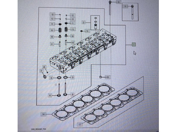 Κυλινδροκεφαλή JOHN DEERE