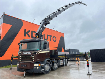 Φορτηγό με ανοιχτή καρότσα SCANIA G 450