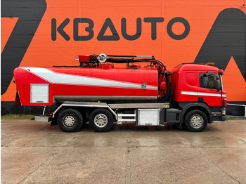 Όχημα εκκένωσης βόθρων Scania P 124 6x2*4 KORP&SON / TANK 8000 l / VACUUM Wittig RFW260 / PRESSURE Uraca DK716 140 bar / 400 l/min: φωτογραφία 4 Όχημα εκκένωσης βόθρων Scania P 124 6x2*4 KORP&SON / TANK 8000 l / VACUUM Wittig RFW260 / PRESSURE Uraca DK716 140 bar / 400 l/min: φωτογραφία 4