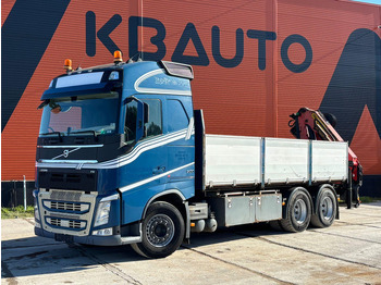 Φορτηγό με ανοιχτή καρότσα VOLVO FH 500