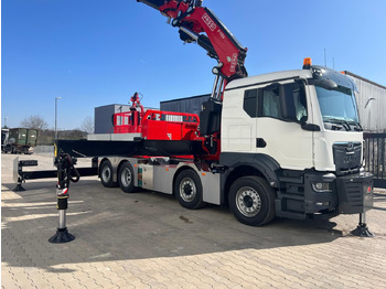 Φορτηγό με ανοιχτή καρότσα MAN