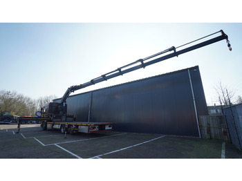 Φορτηγό με γερανό DAF XF 460 6X2 FLATBED TRUCK WITH PALFINGER PK 50002 CRANE: φωτογραφία 3