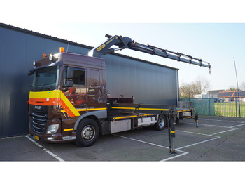Φορτηγό με γερανό DAF XF 460 6X2 FLATBED TRUCK WITH PALFINGER PK 50002 CRANE: φωτογραφία 2