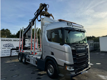 Φορτηγό ξυλείας SCANIA R 730