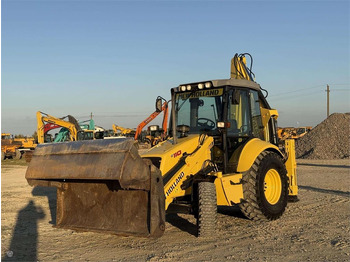 Φορτωτής εκσκαφέας New Holland B 110-4PT , 2 quick couplers: φωτογραφία 2