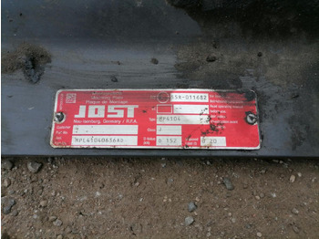 Πέμπτος τροχός για Φορτηγό Scania Saddle plate MPL41040636AD: φωτογραφία 3