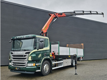 Φορτηγό με ανοιχτή καρότσα SCANIA P 320