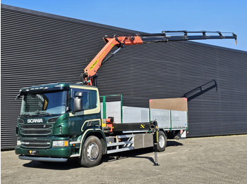 Φορτηγό με ανοιχτή καρότσα SCANIA P 320