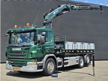 Φορτηγό με γερανό SCANIA P 410