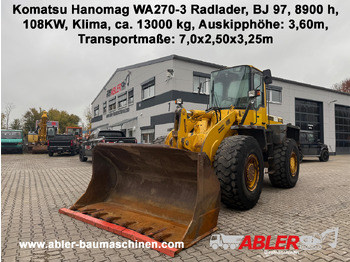 Ελαστιχοφόρος φορτωτής KOMATSU WA270