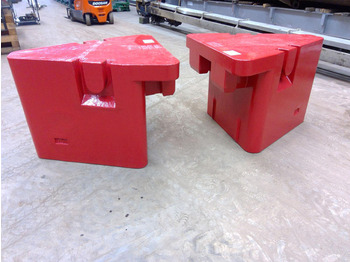 Αντίβαρο για Κατασκευή μηχανήματα Grove Grove GMK 5130-1/2 counterweight 5,8 ton: φωτογραφία 1