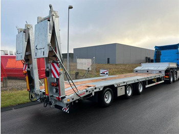Επικαθήμενο με χαμηλό δάπεδο Hangler SDS-H 510-T 3-aks maskintrailer - dobbelt ramper: φωτογραφία 2