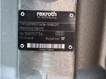 Καινούριο Υδραυλικός κινητήρας για Κατασκευή μηχανήματα REXROTH A2FM107/61W-VAB020: φωτογραφία 5 Καινούριο Υδραυλικός κινητήρας για Κατασκευή μηχανήματα REXROTH A2FM107/61W-VAB020: φωτογραφία 5