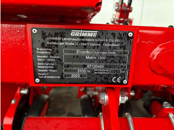 Σπαρτική μηχανή Grimme MATRIX 1800: φωτογραφία 4 Σπαρτική μηχανή Grimme MATRIX 1800: φωτογραφία 4