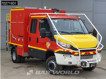 Ασθενοφόρο Iveco Daily 70C17 4x4 Achleitner Firetruck Brandweerwagen AWD Allrad Camper 1200liter Airco Dubbel cabine Trekhaak Cruise control: φωτογραφία 3