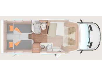 Ημιενιαίο αυτοκινούμενο WEINSBERG CaraCompact Suite MB 640 MEG
