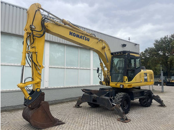 Τροχοφόρος εκσκαφέας KOMATSU PW180