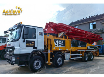 Αντλία σκυροδέματος PUTZMEISTER Mercedes-Benz 4141 Putzmeister 49.5M 【ACHIEVE】TOP CONDITION!!!: φωτογραφία 4