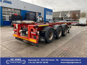 Επικαθήμενο μεταφοράς εμπορευματοκιβωτίων/ Κινητό αμάξωμα VAN HOOL 20'/30'