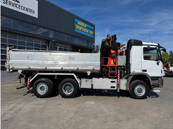 Φορτηγό με γερανό MERCEDES Actros 2641 6x4-4 PK29000-7 Kipper: φωτογραφία 5