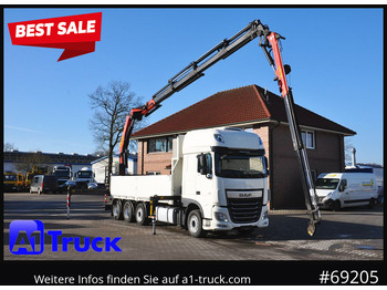 Φορτηγό με γερανό DAF XF 510